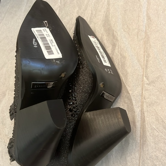 Gianni Bini Brees Rhinestone Metallic Western Booties - Picture 9 of 11